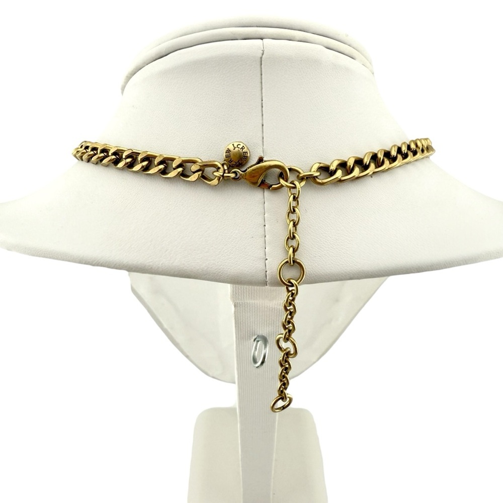 J Crew Necklace Tortoise Shell Chain Link - Picture 6 of 6
